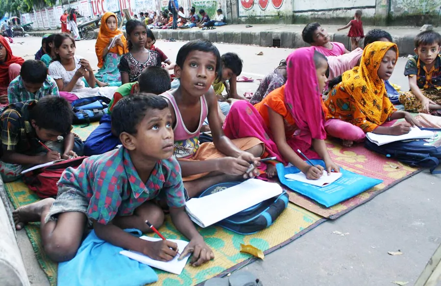 Informal education for street children